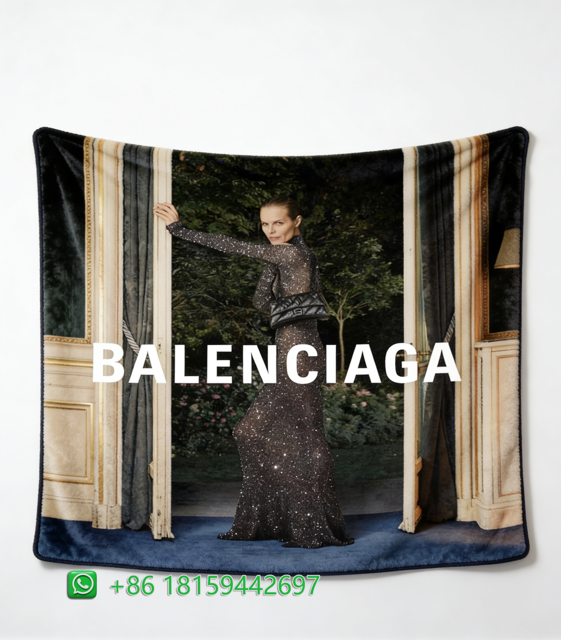 Balenciaga Throw Blankets